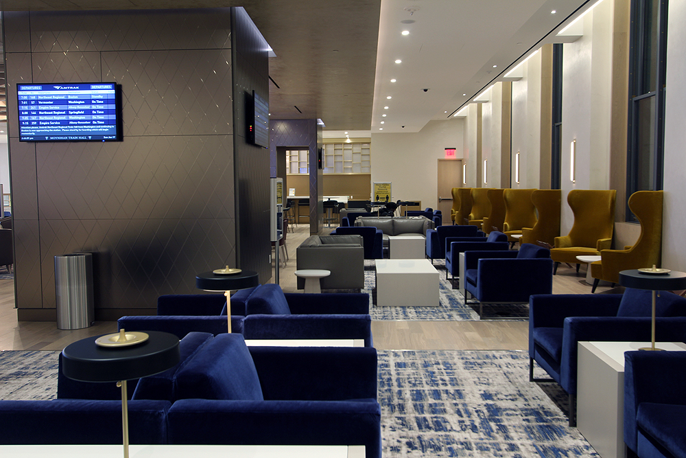 Chairs and lounge seating area.