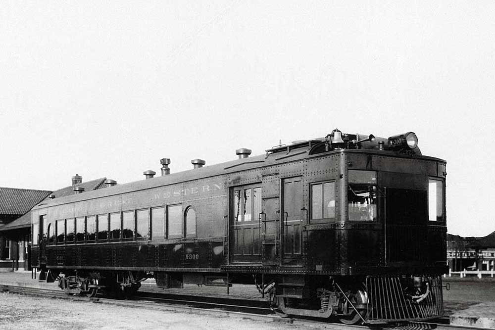 Gas-powered doodlebug motorcar for Chicago Great Western