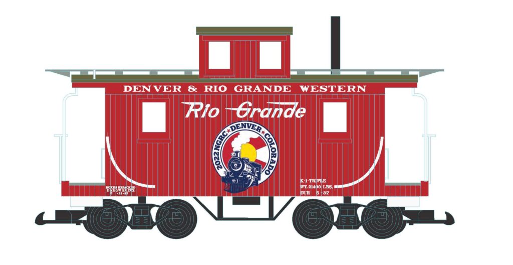 PIKO America custom short caboose