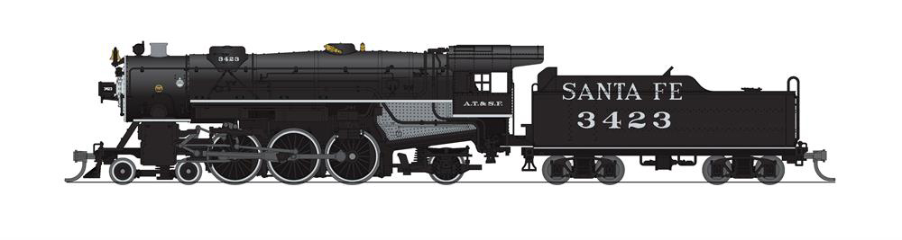 Pacific steam locomotive