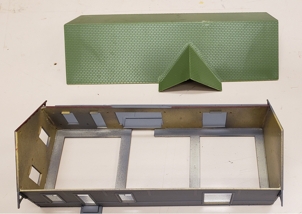 Depot kit in two separate pieces.