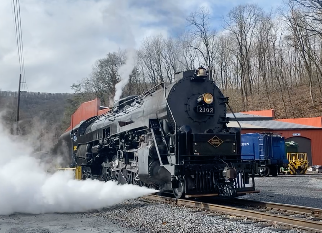 Reading T1 484 2102 steam profile Trains