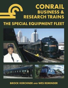 Cover of book on Conrail business trains