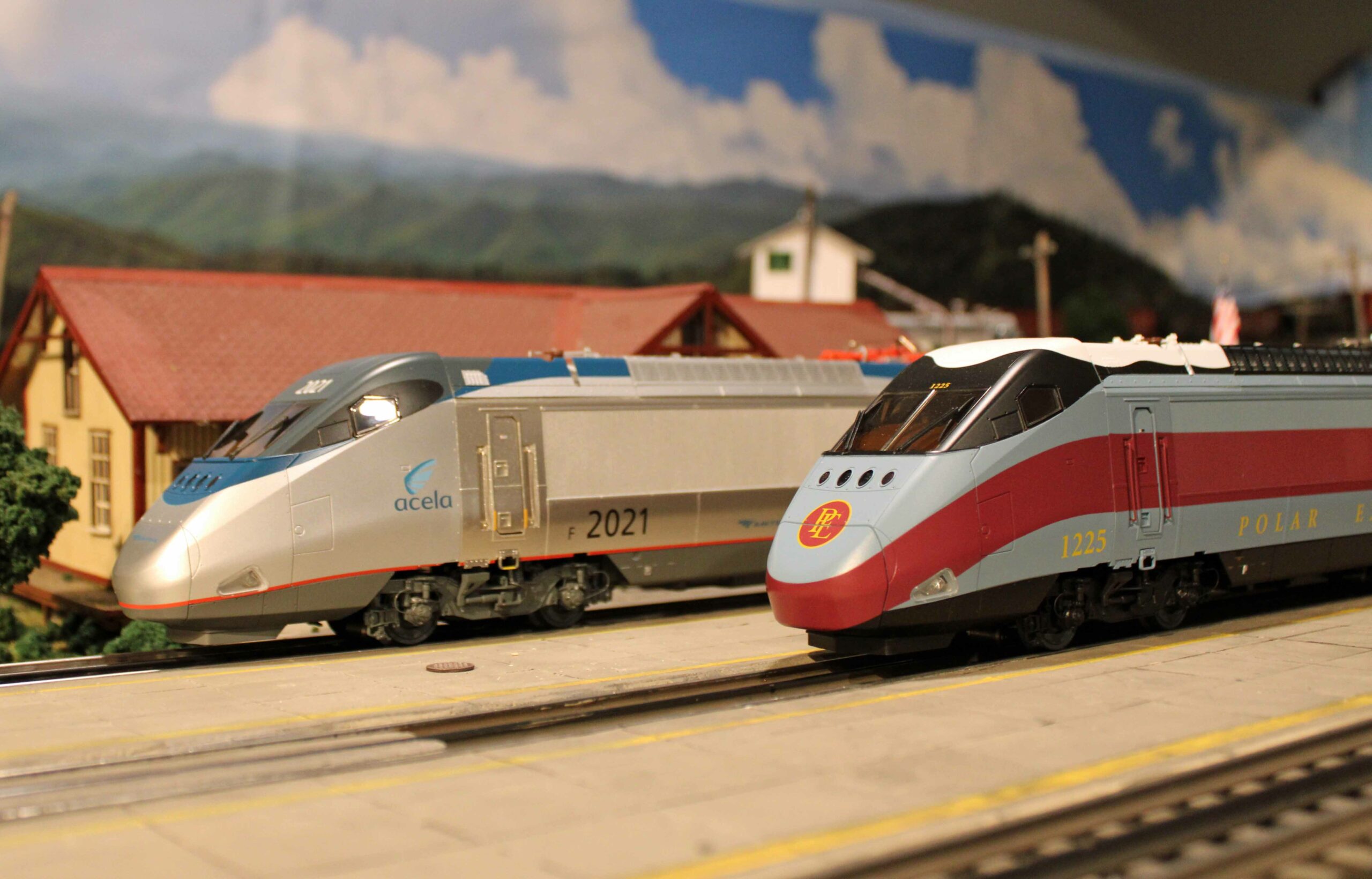 Lionel Acela Amtrak and Polar Express models