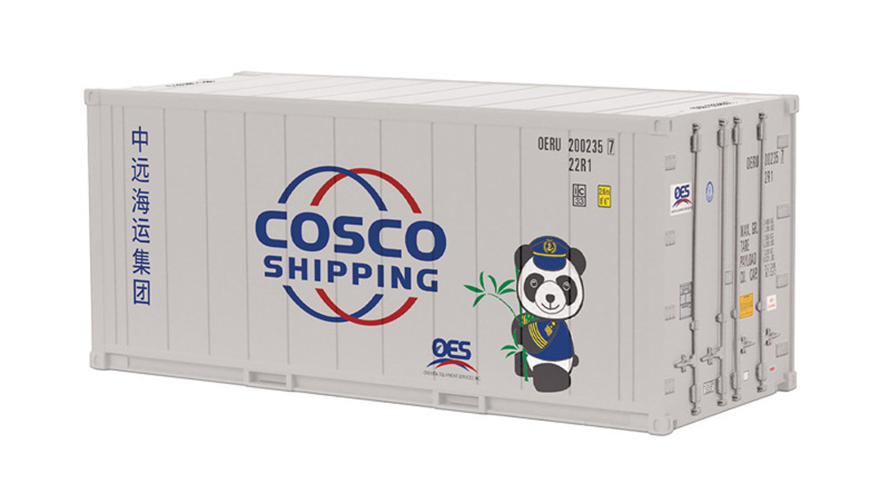 O scale intermodal container