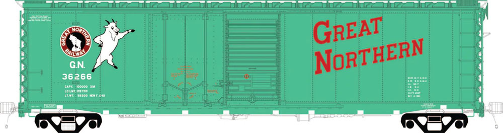 green illustration of boxcar
