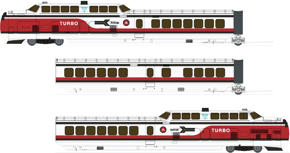 1971 Amtrak paint scheme