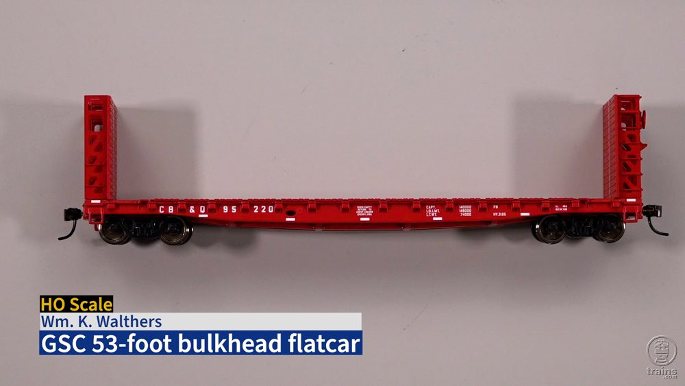 red flatcar