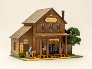 Menards Cripple Creek General Store cowboy side view