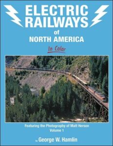 Cover of Electric Railways of North America book