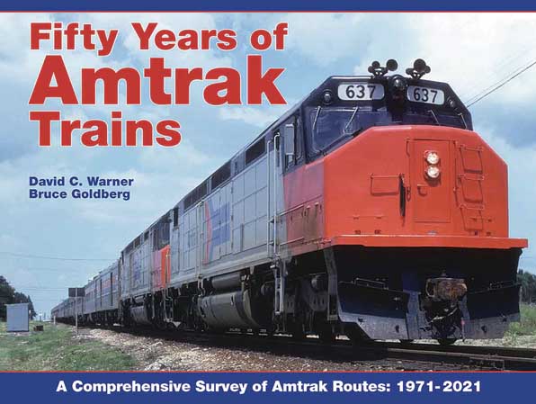 Fifty Years of Amtrak Trains book cover