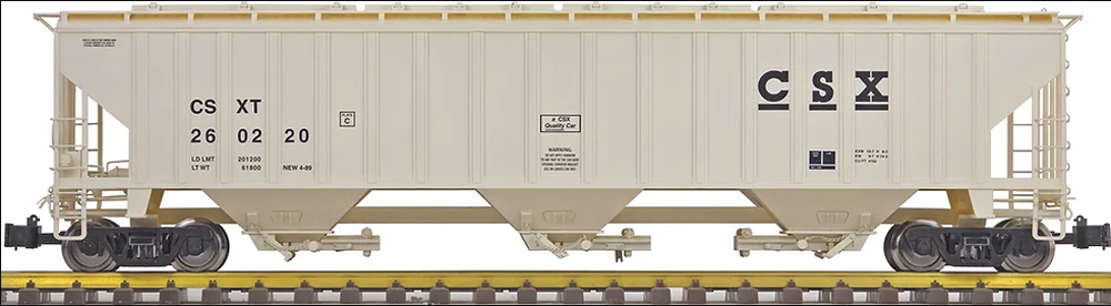 cream colored AML hopper