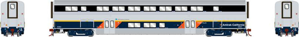 illustration of Amtrak California II (Surfliner) passenger cars
