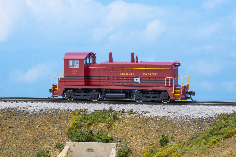 red locomotive
