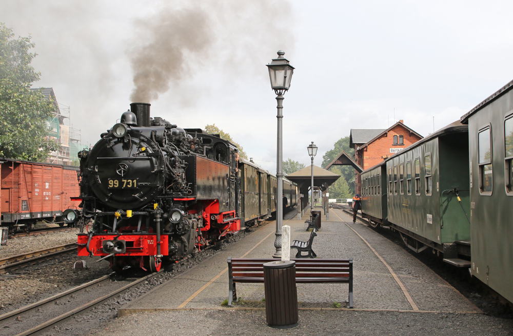 German narrow gauge steam locomotive