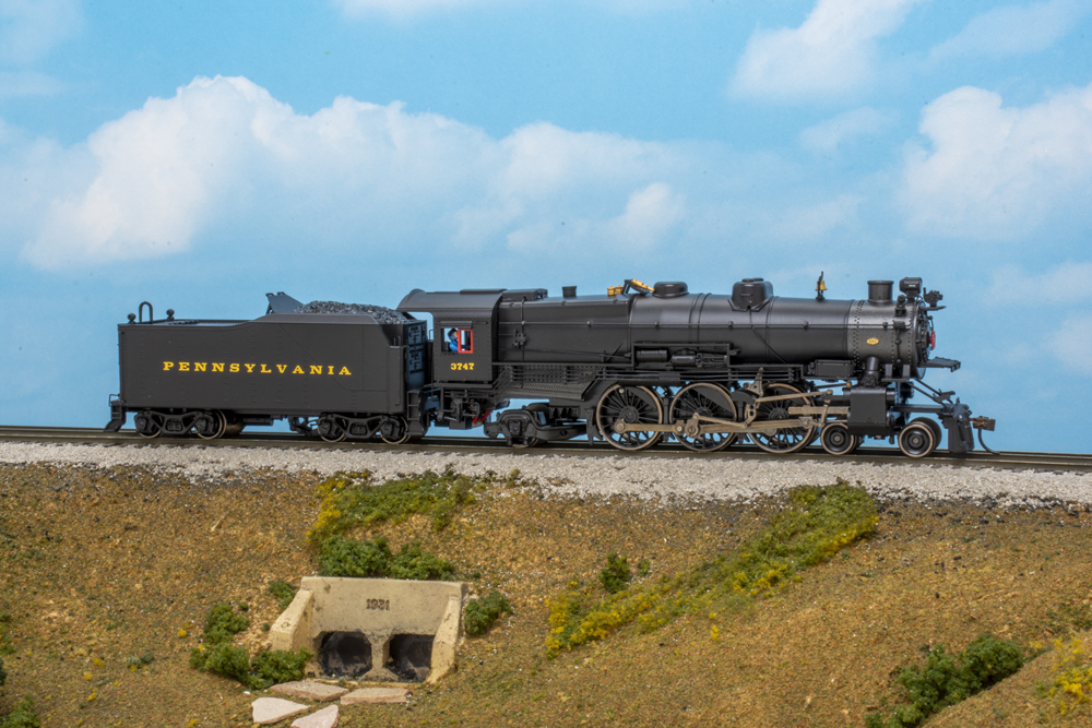 black steam locomotive