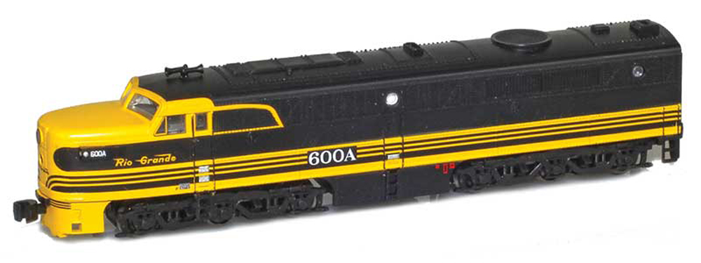 Alco PA-1 diesel locomotive decorated for Denver & Rio Grande