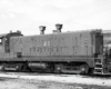 Black-and-white image of an end cab switcher.