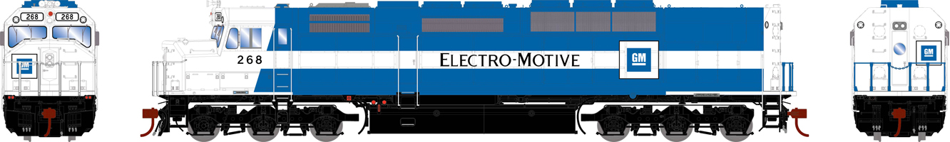 blue and white illustration of locomotive