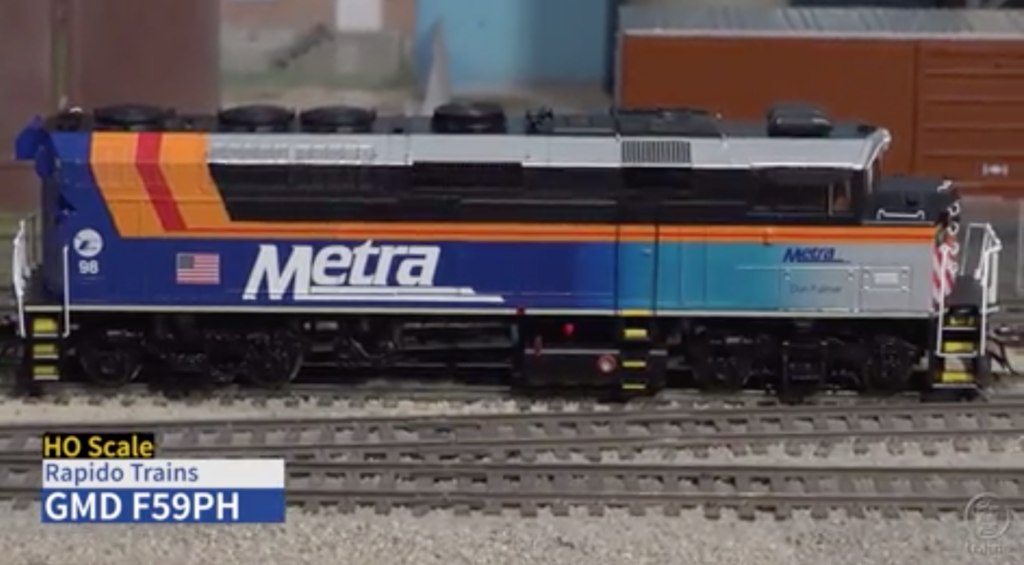 Rapido Trains F59PH diesel locomotive
