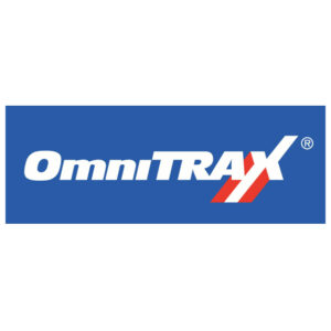 Logo of short line company OmniTrax