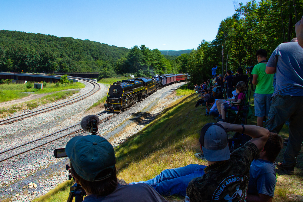 Steam locomotives and photographers