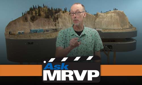 Ask MRVP host with train model environment in the background