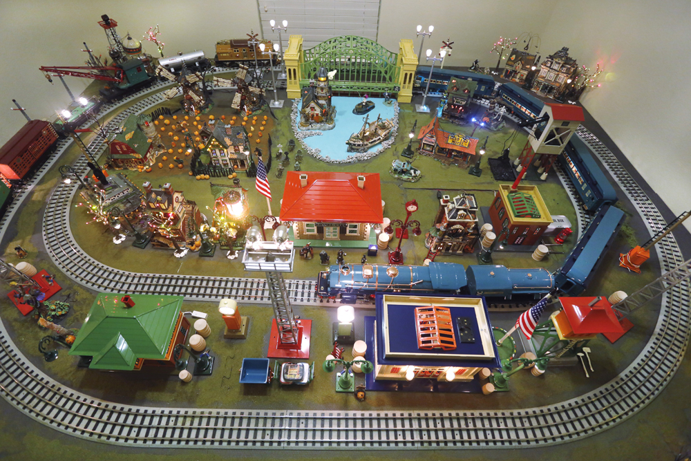 Overview of small Standard gauge layout