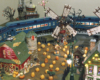 Scene on Halloween-themed layout