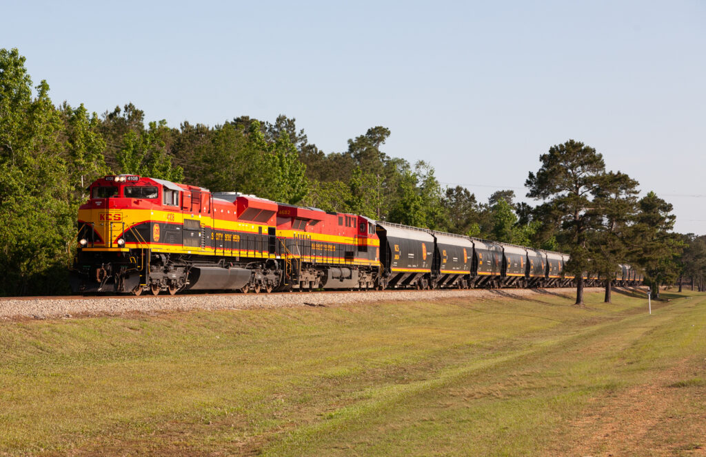 red, yellow and other colors on a locomotive