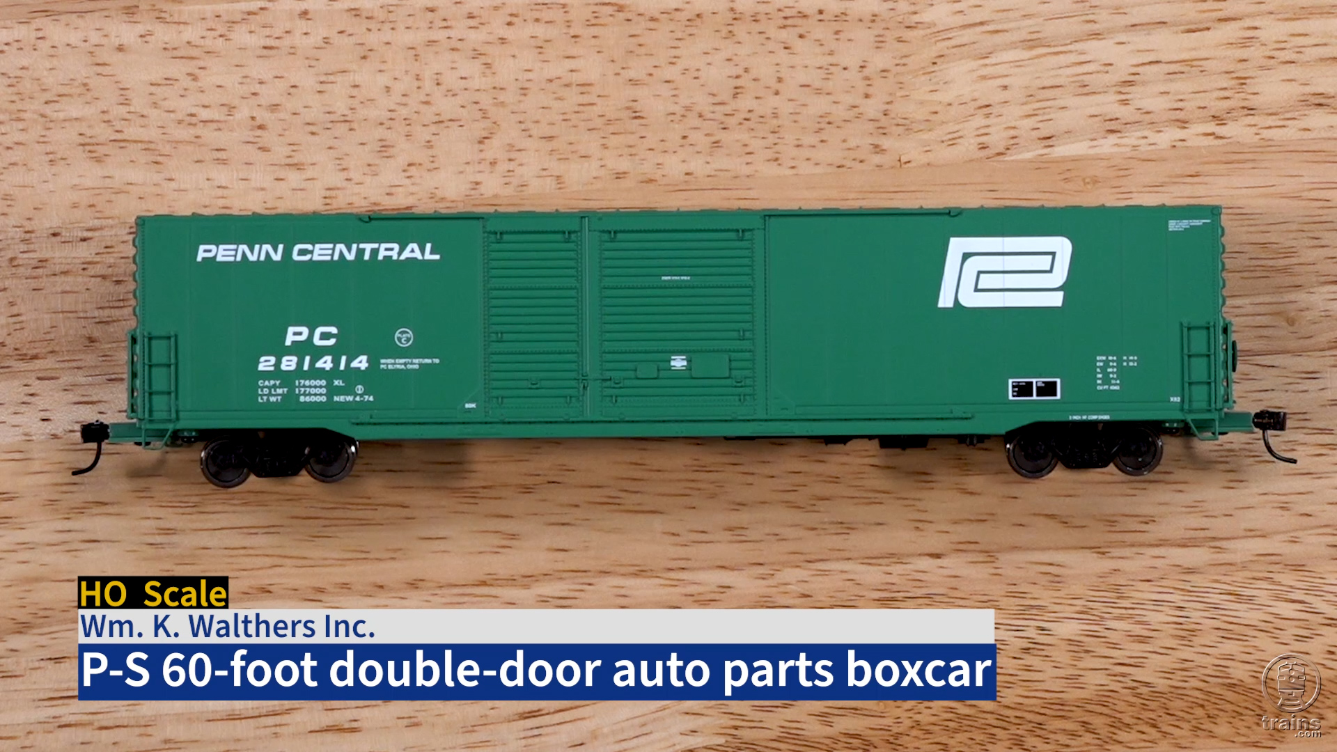 Walthers auto parts boxcar