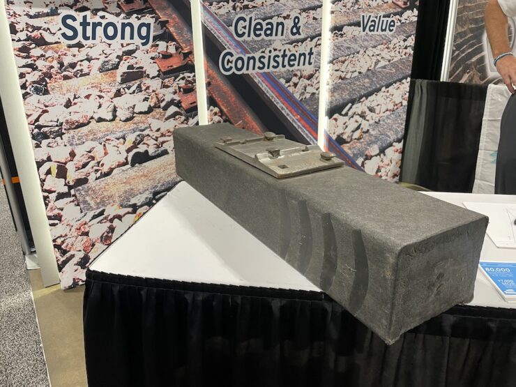 What are composite ties? Trains