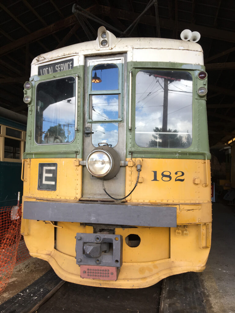 an old train from Western Railway Museum