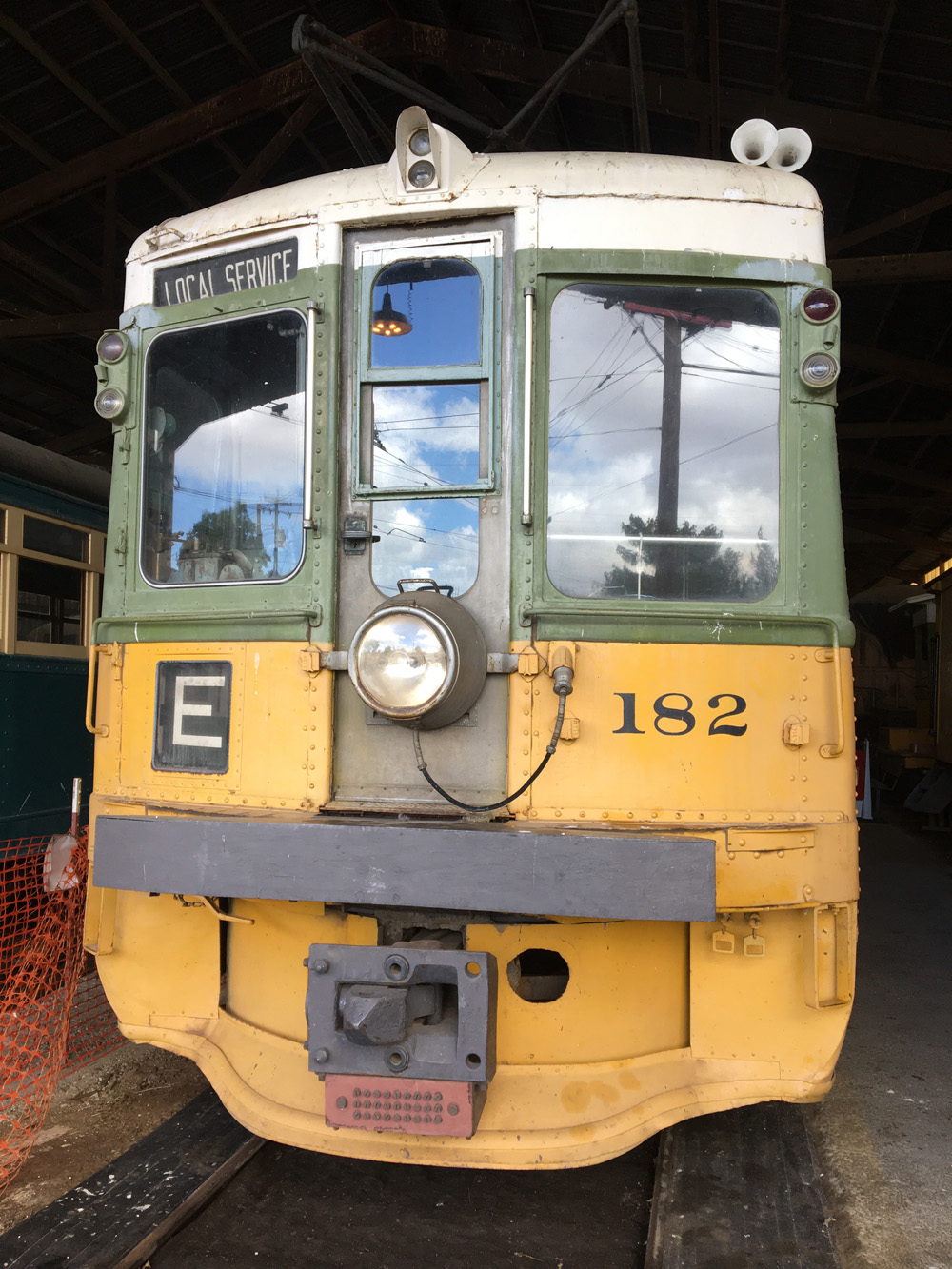 an old train from Western Railway Museum