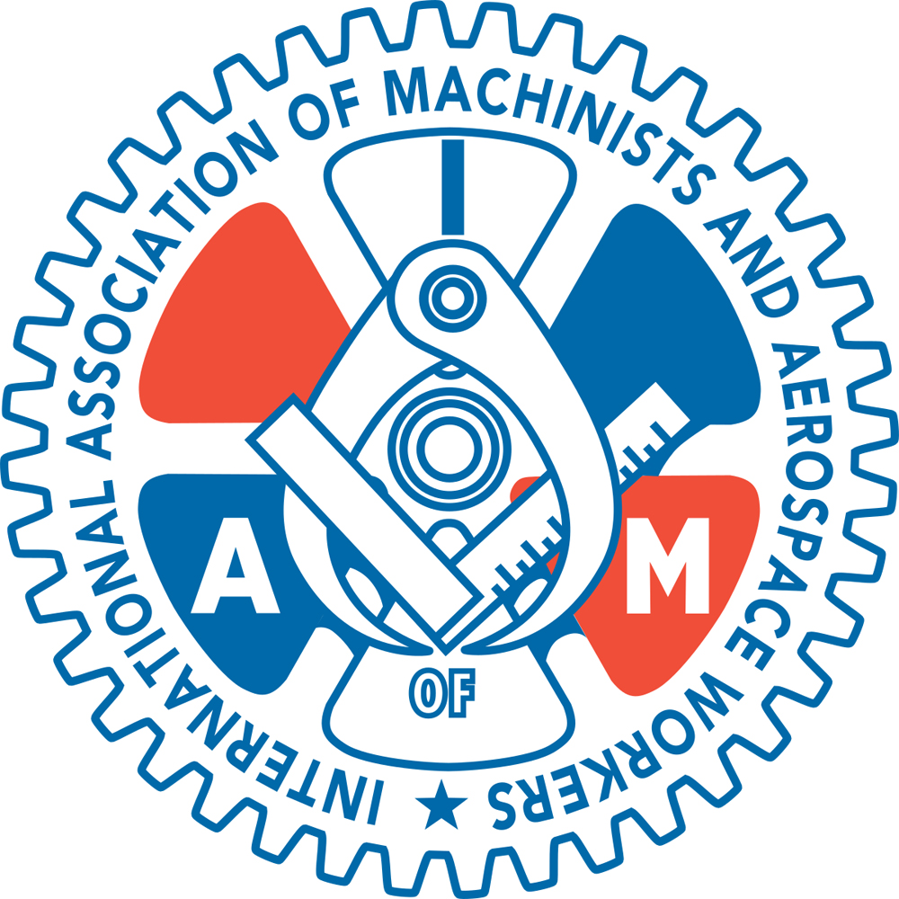Logo of International Association of Machinists and Aerospace Workers
