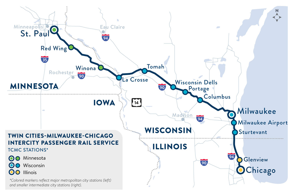 Amtrak - Saint Paul/Minneapolis, MN (MSP)