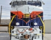 Front view of Central of Georgia locomotive