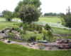 overall scene of an oval garden railway