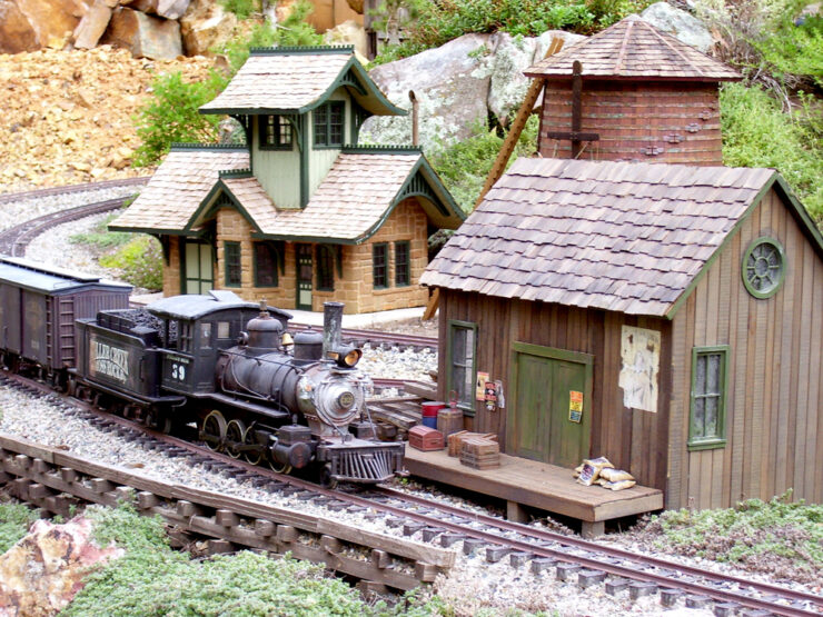 Freelance Colorado narrowgauge branch line Trains