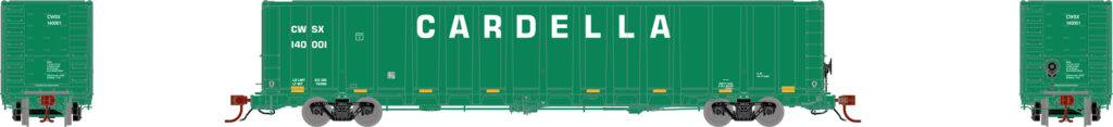 Drawing of green gondola