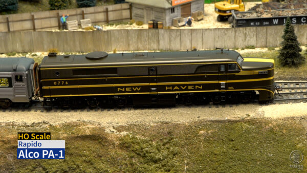 Alco PA-1 and PB-1 diesel locomotives from Rapido Trains