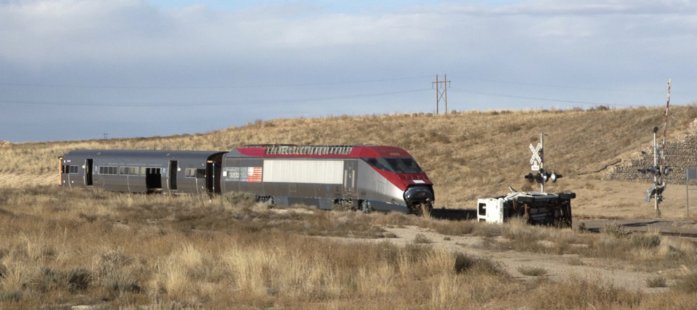 Derelict streamlined passenger equipment