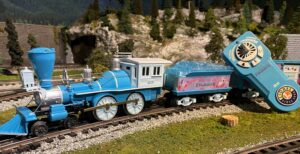 Lionel Frozen 2 locomotive with LionChief remote.
