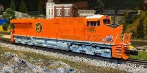 Lionel Legacy ES44AC on layout