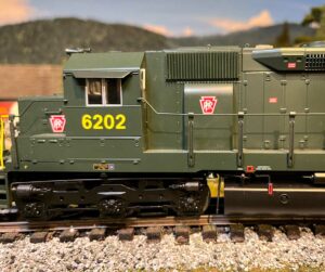 Lionel Legacy SD45 cab side