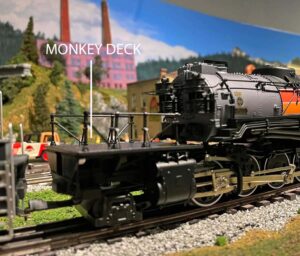 Lionel Legacy cab forward monkey deck