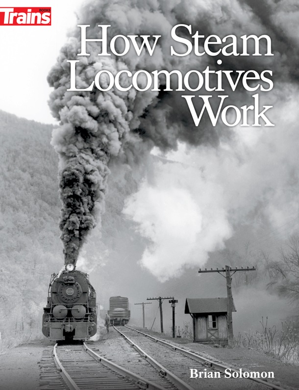 How Steam locomotives work book cover.