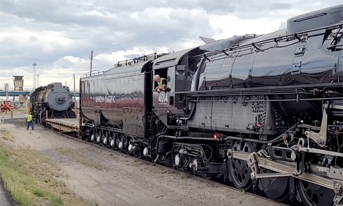 Big Boy switch engine in Cheyenne