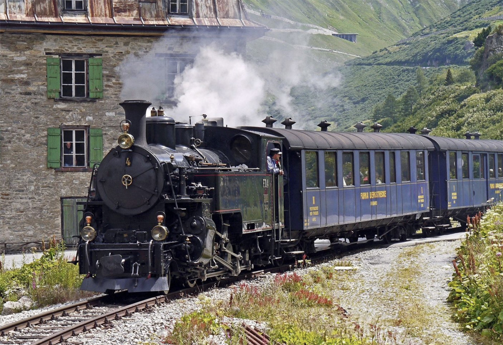 train in Switzerland