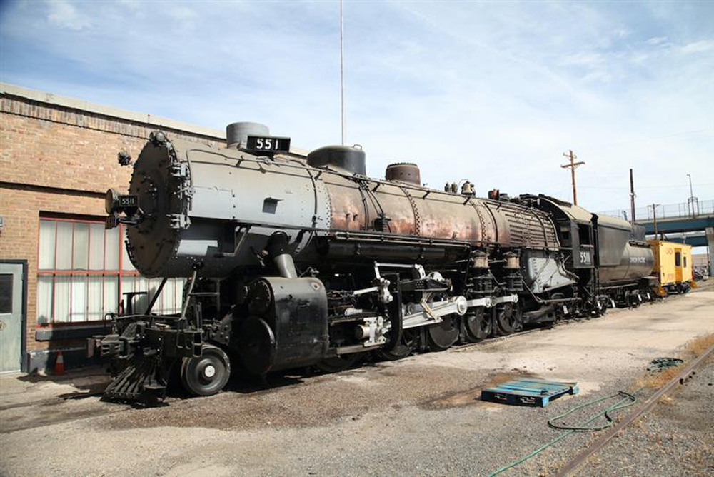 gray steam locomotive
